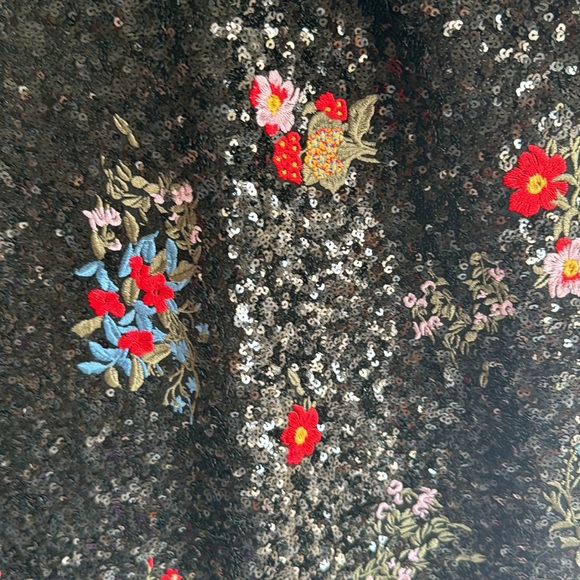 Rare Runway Erdem For H&M Floral Sequined Evening Dress ASO Celeb US 4 EU 34 - Picture 14 of 14